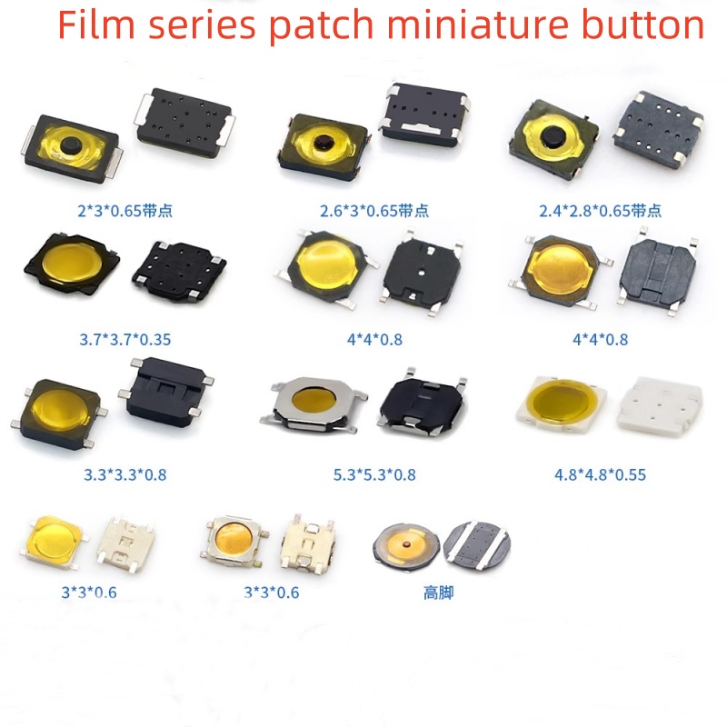 Smart Home Yellow - 10/100 adet Tact Switch 2*3 Sarı