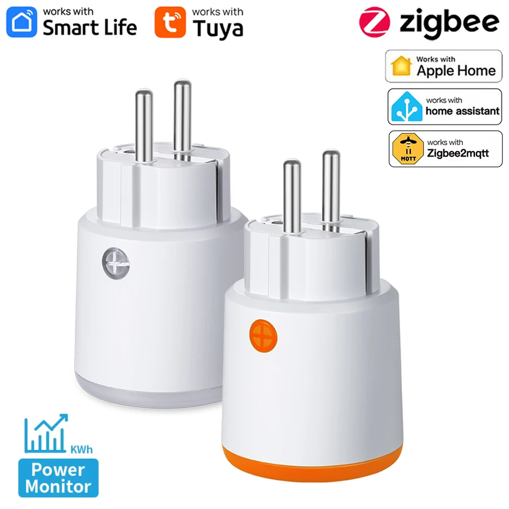Smart Home Energy Monitor - Haozee Tuya Akıllı Zigbee Priz Soketi