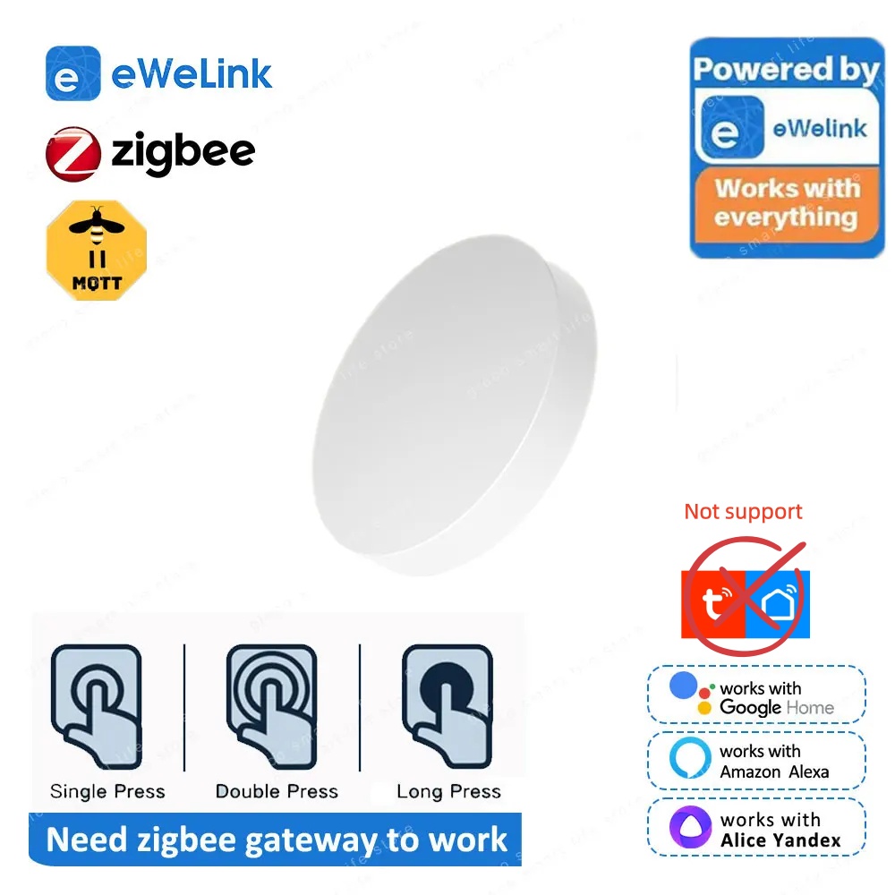 Smart Home Improvement - Zigbee Akıllı Düğme Sahne Anahtarı Alexa