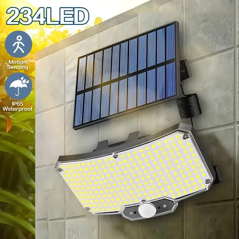 Motion Sensor Light - 234LED Güneş Enerjili Dış Mekan Işıkları