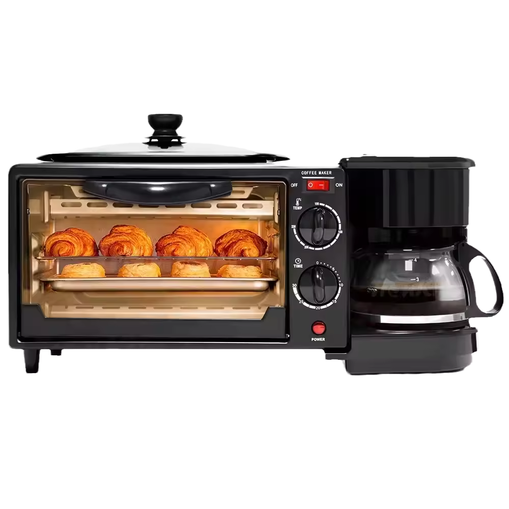 Smart Home Oven - Yüksek Kaliteli 3'ü 1 Arada Elektrikli