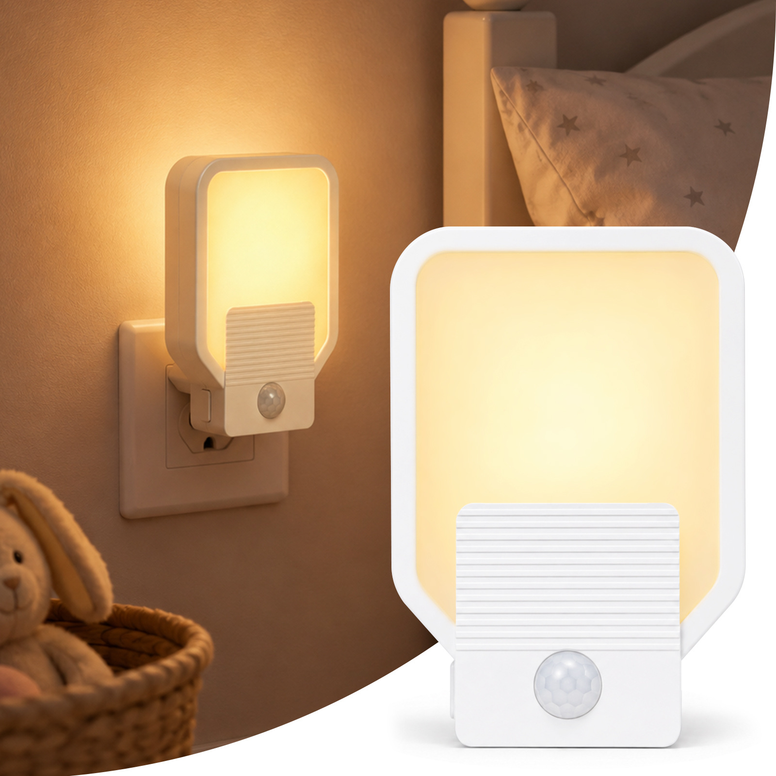 Motion Sensor Light - PIR Hareket Sensörlü Akıllı LED Gece