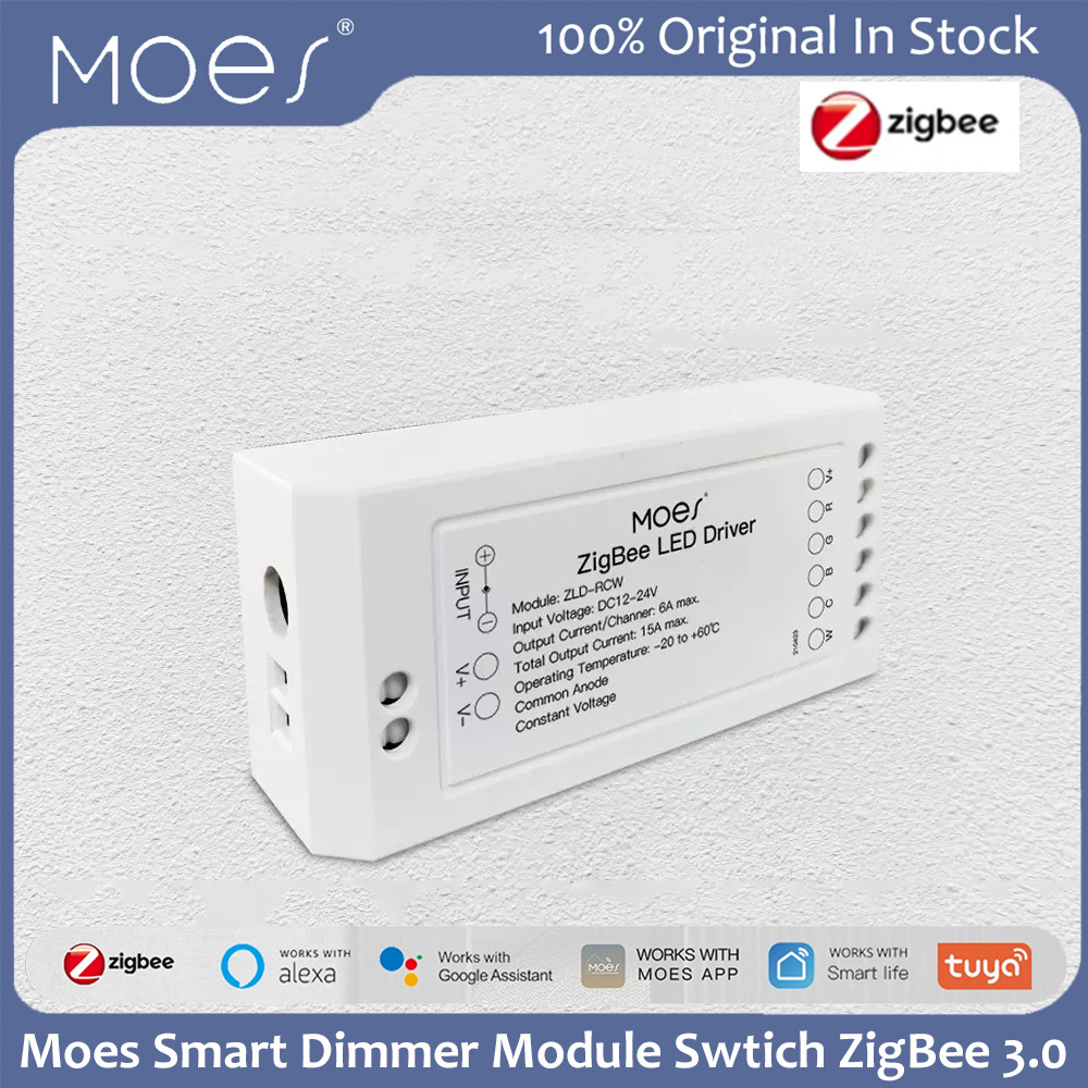 Smart Home Llm - Moes Akıllı Dimmer Modülü Anahtarı ZigBee