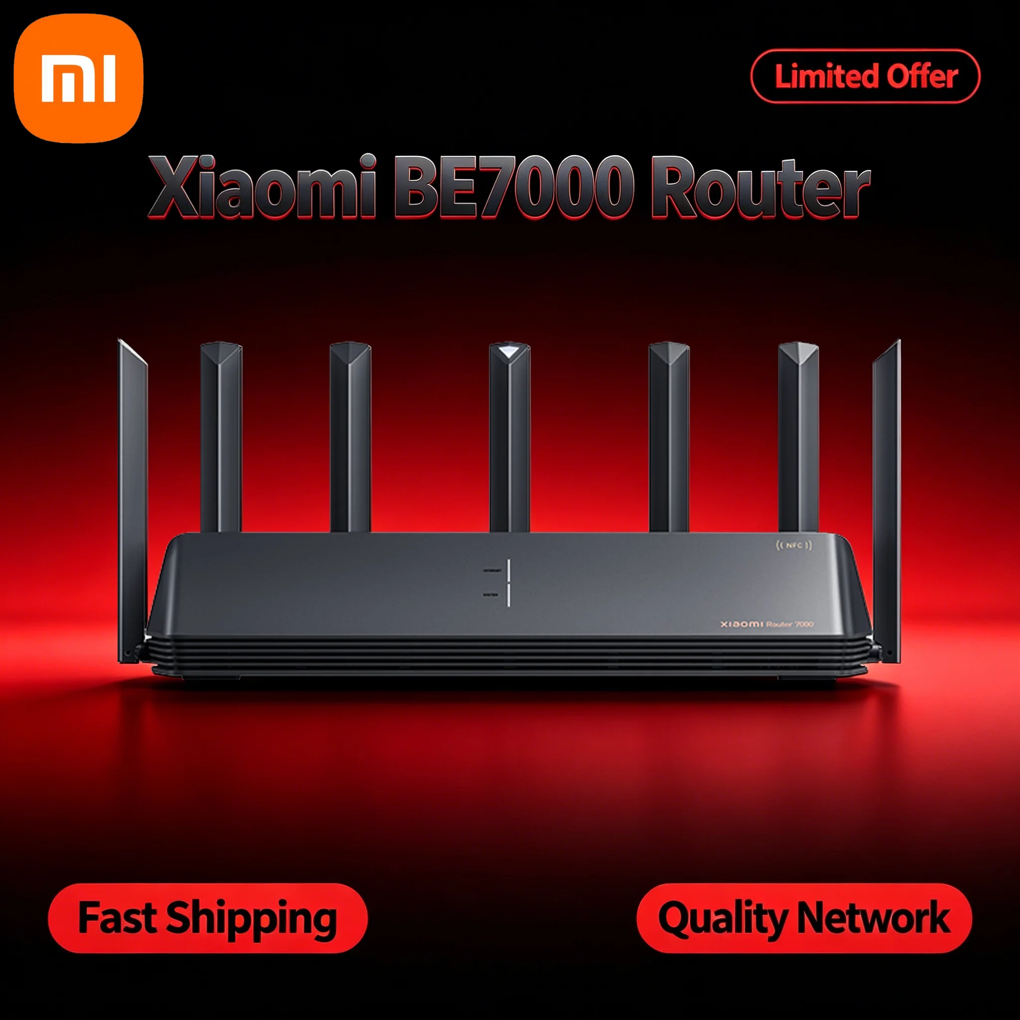 Smart Home Network - Xiaomi BE7000 WiFi 7 Kablosuz Yönlendirici,