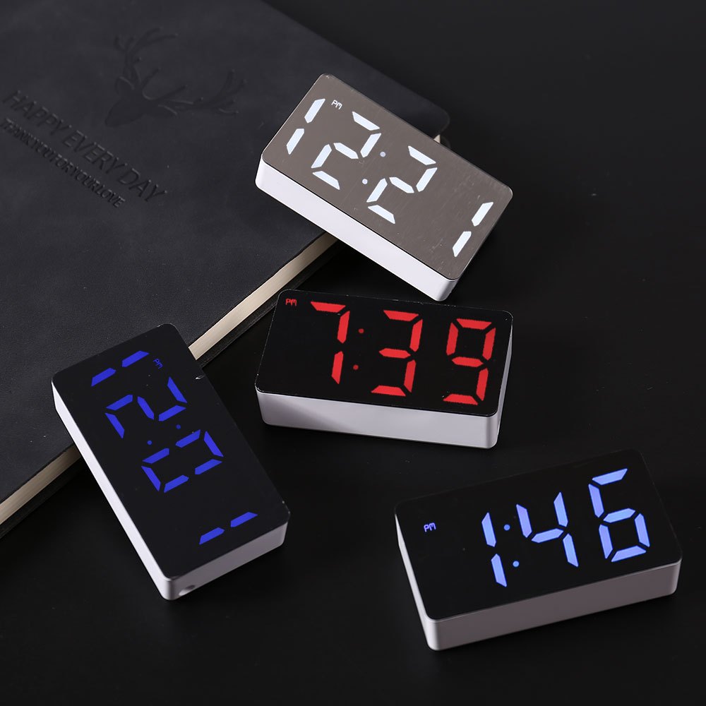 Smart Home Improvement - LED elektronik saat aynası çalar saat