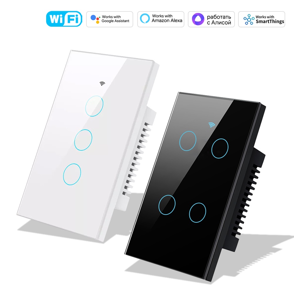 Smart Home Touchscreen Control Panel - Akıllı Yaşam Wifi+Bluetooth Dokunmatik Işık Duvar