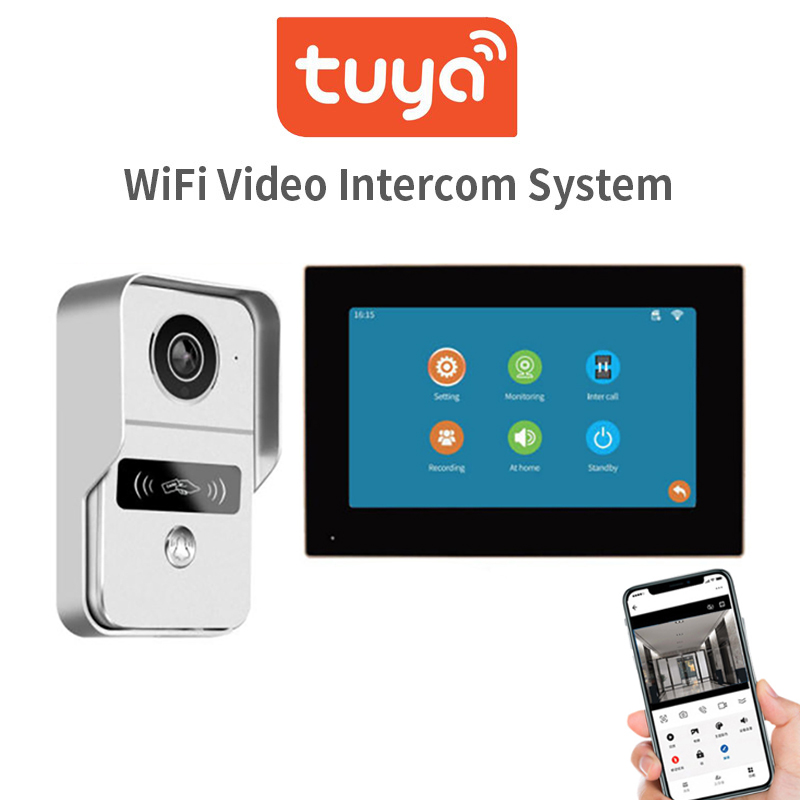 Smart Home Video Doorbell App - Tuya 1080P Wifi Görüntülü Kapı Zili