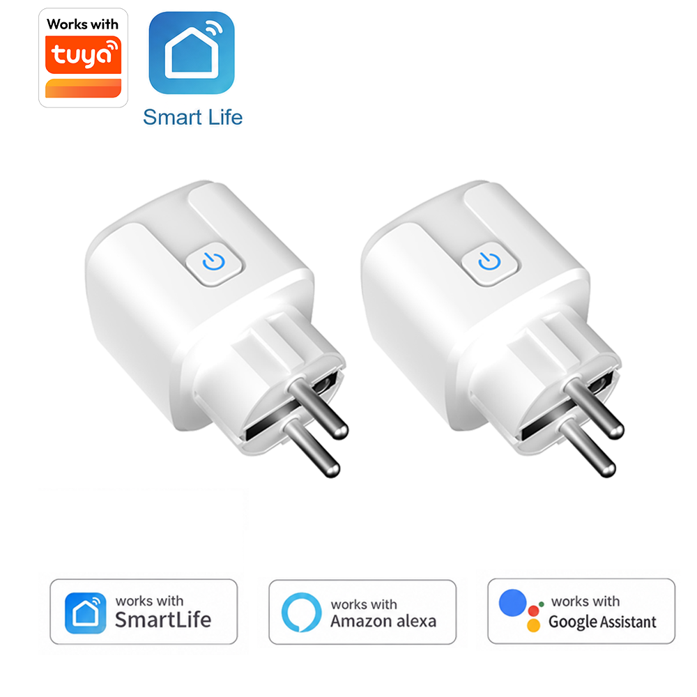 Smart Home Elements - Tuya EU Akıllı Priz Wi-Fi'yi, 16A/20A'yı,