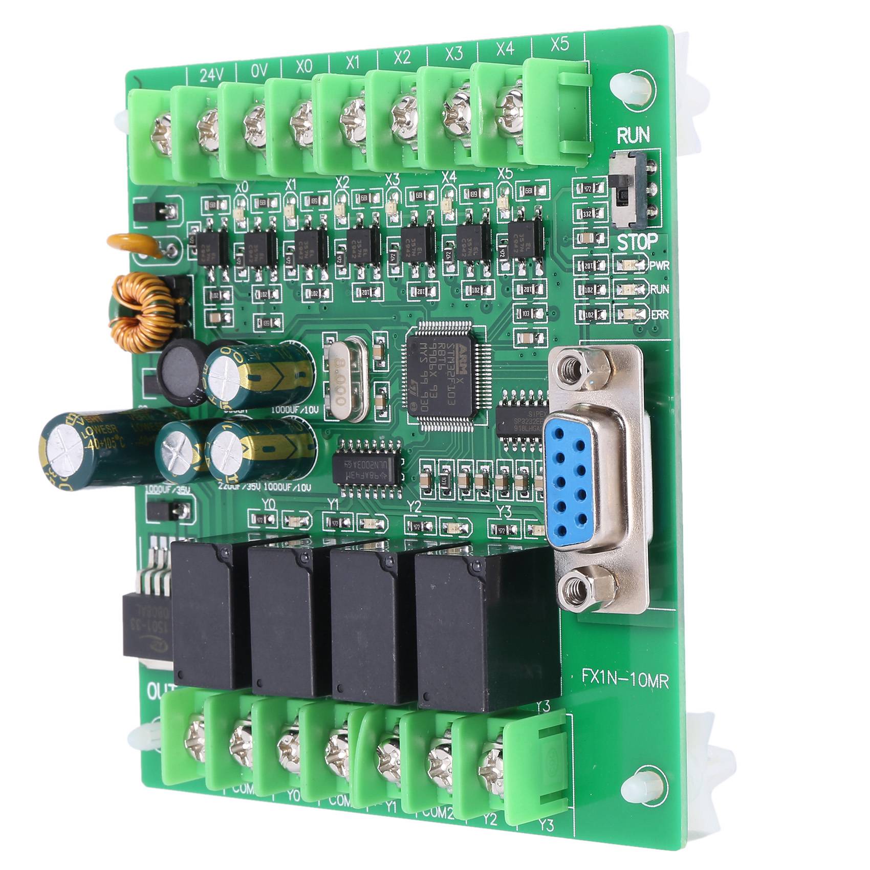 Smart Home With Plc - AFOURT-Plc Fx1n-10Mr Endüstriyel Kontrol Kartı, Akıllı
