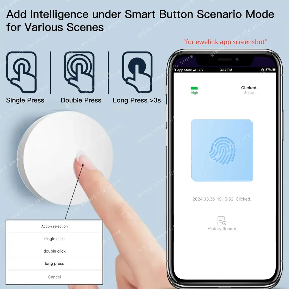 Zigbee Akıllı Düğme Sahne Anah - Smart Home Improvement incelemesi ve fiyatı