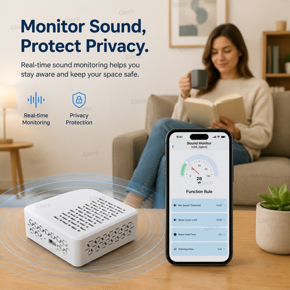 Wifi/Zigbee Gürültü Desibel Öl - Smart Home Energy Monitor incelemesi ve fiyatı