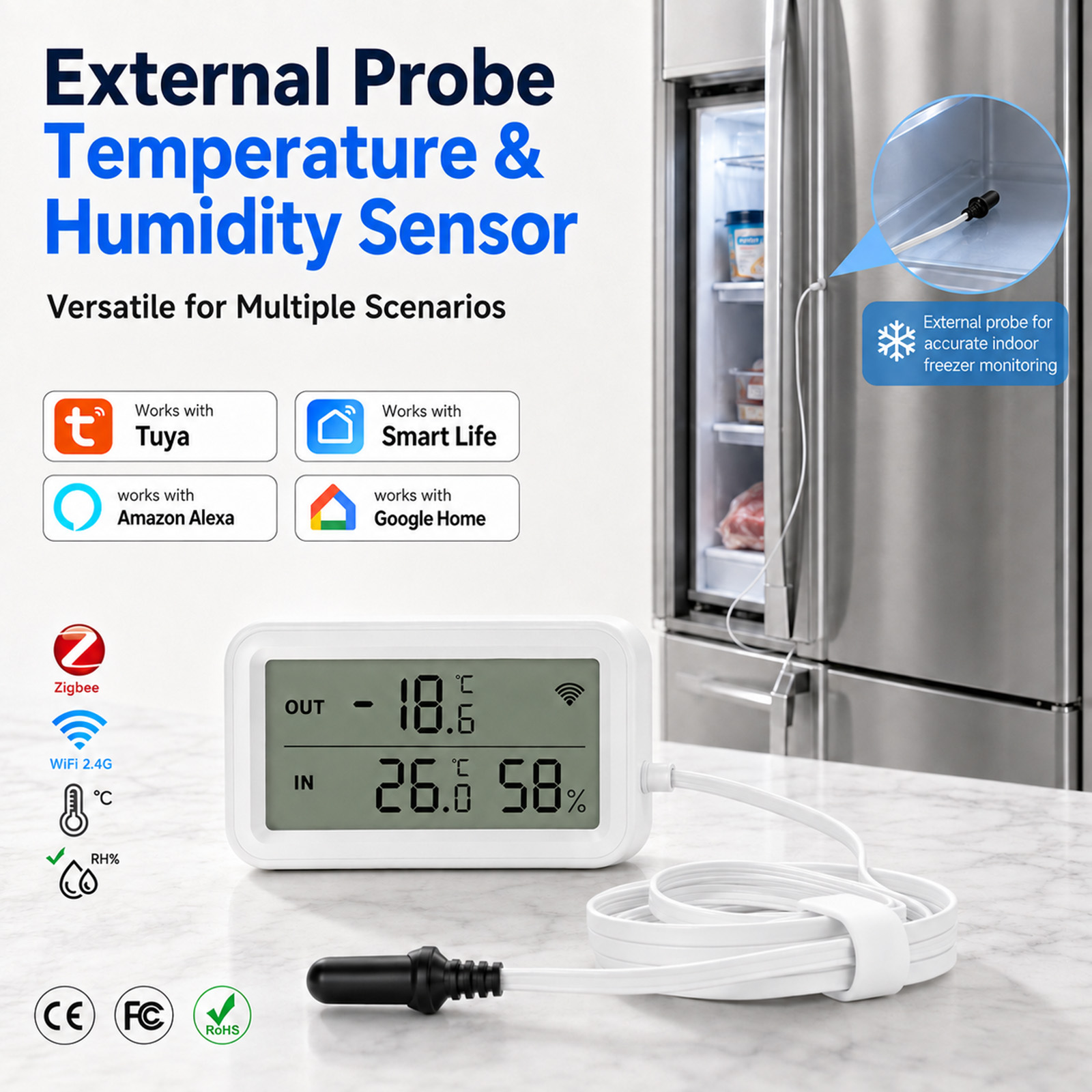 Harici Su Geçirmez Sıcaklık Ne - Wifi Thermostat incelemesi ve fiyatı