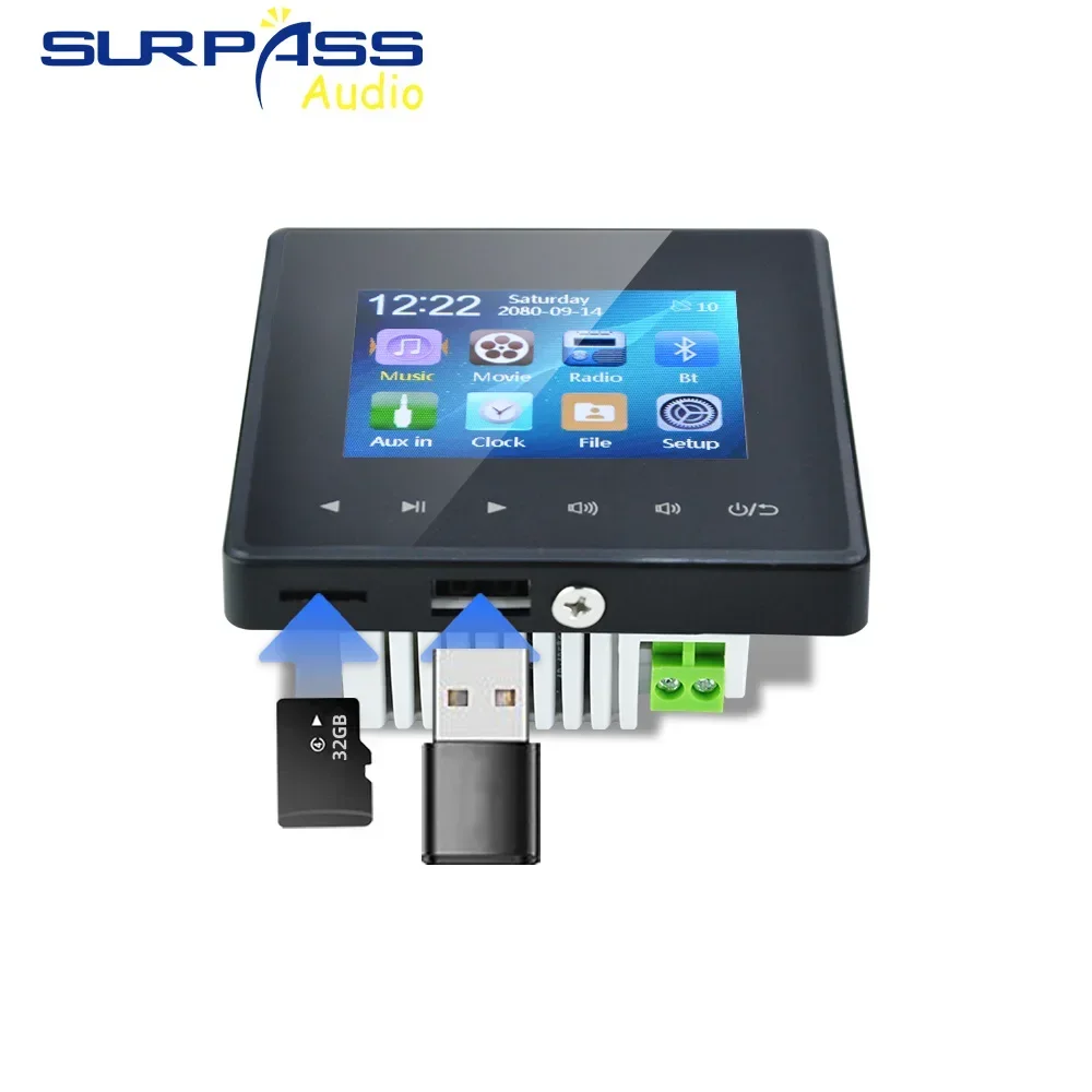 Ev Bluetooth Duvar Amplifikatö - Smart Home Touchscreen Control Panel incelemesi ve fiyatı