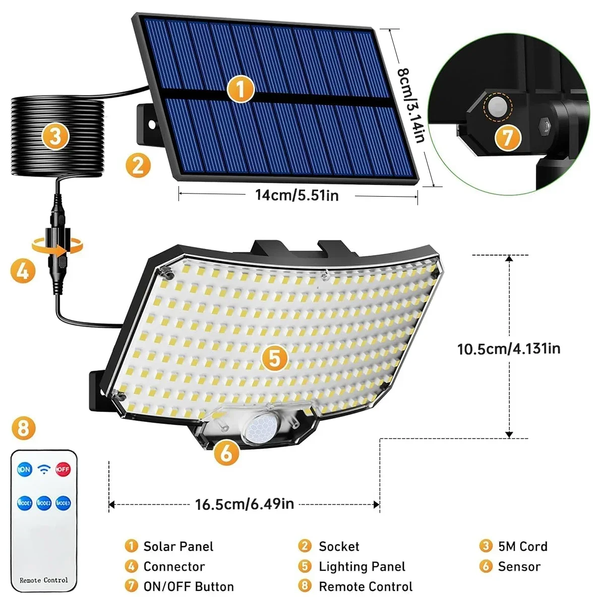 234LED Güneş Enerjili Dış Meka - Motion Sensor Light incelemesi ve fiyatı