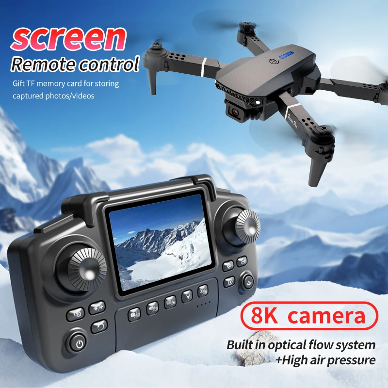 Profesyonel E88 PRO Drone, Ekr - Smart Home Camera incelemesi ve fiyatı