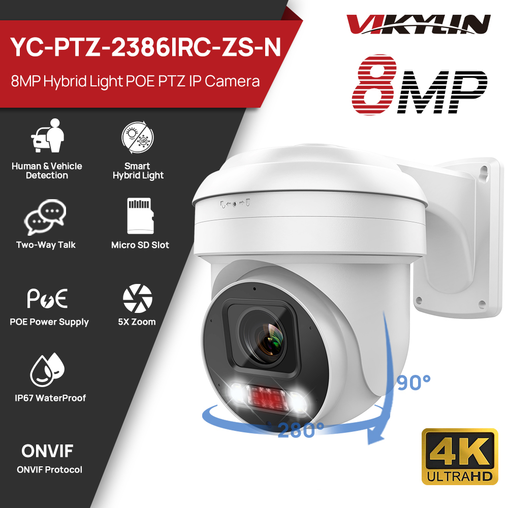 Vikylin PTZ 5X Optik Zoom 8MP  - Homesmart Online incelemesi ve fiyatı