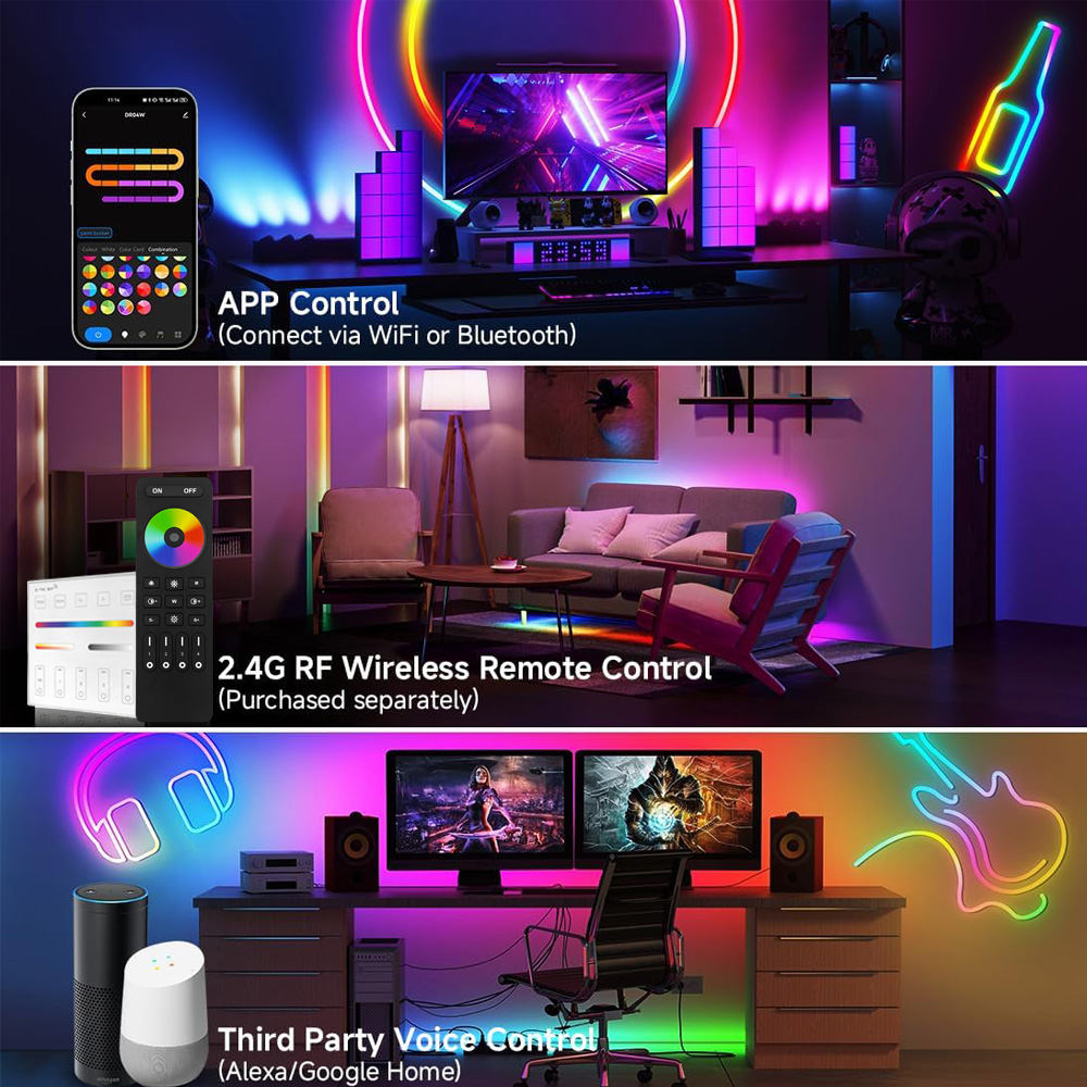2.4G WiFi RGB SPI Denetleyici  - Smart Home Llm incelemesi ve fiyatı
