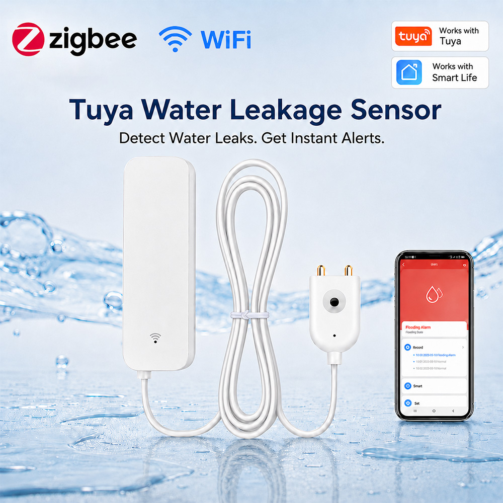 ZigBee WiFi Su Kaçak Sensörü S - Smart Home Network incelemesi ve fiyatı