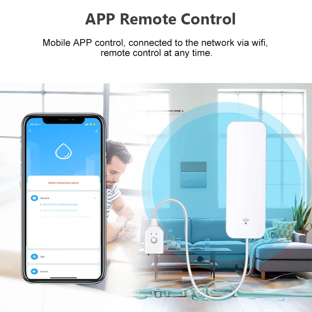 ZigBee WiFi Su Kaçak Sensörü S - Smart Home Network incelemesi ve fiyatı