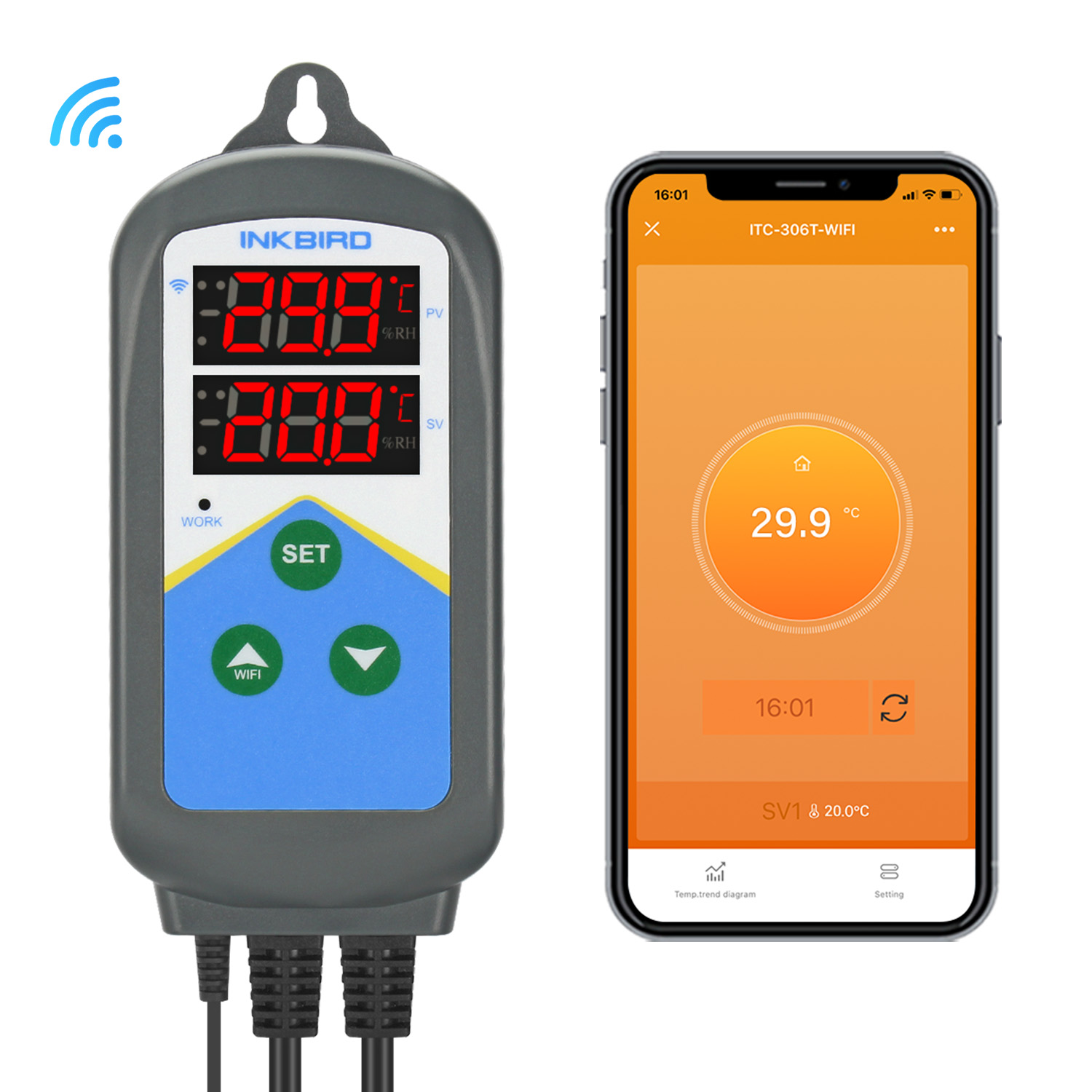 INKBIRD WIFI ITC-306T-WIFI sıc - Wifi Thermostat incelemesi ve fiyatı