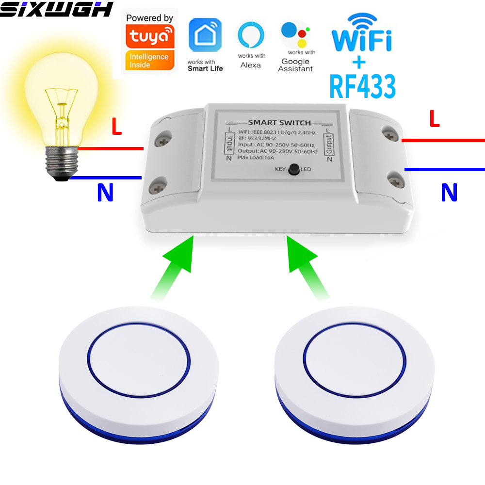 16A WiFi Tuya Akıllı Anahtar K - Smart Home Remote incelemesi ve fiyatı