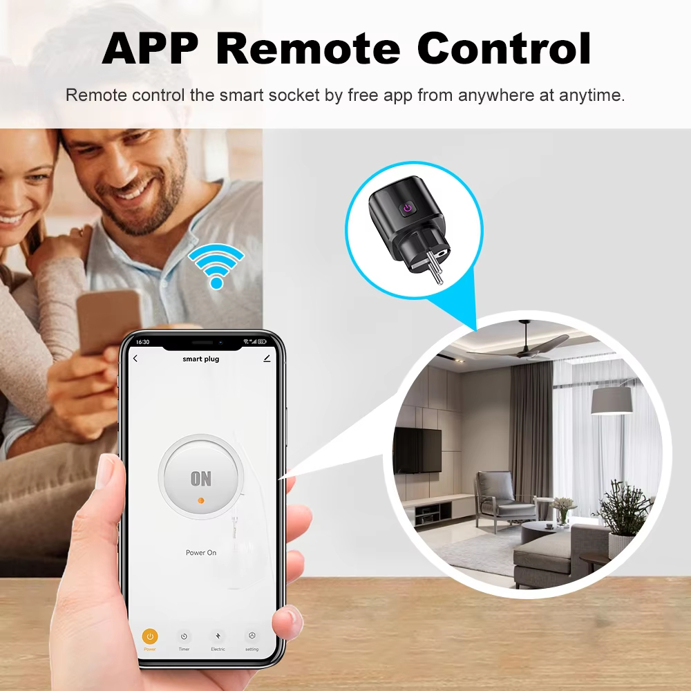 20A AC100-240V Wifi Akıllı Fiş - Smart Home Elements incelemesi ve fiyatı