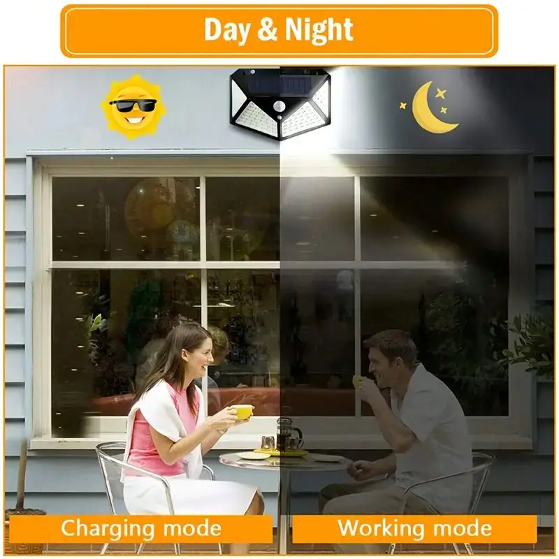 100 LED'li Dış Mekan Solar Bah - Motion Sensor Light incelemesi ve fiyatı