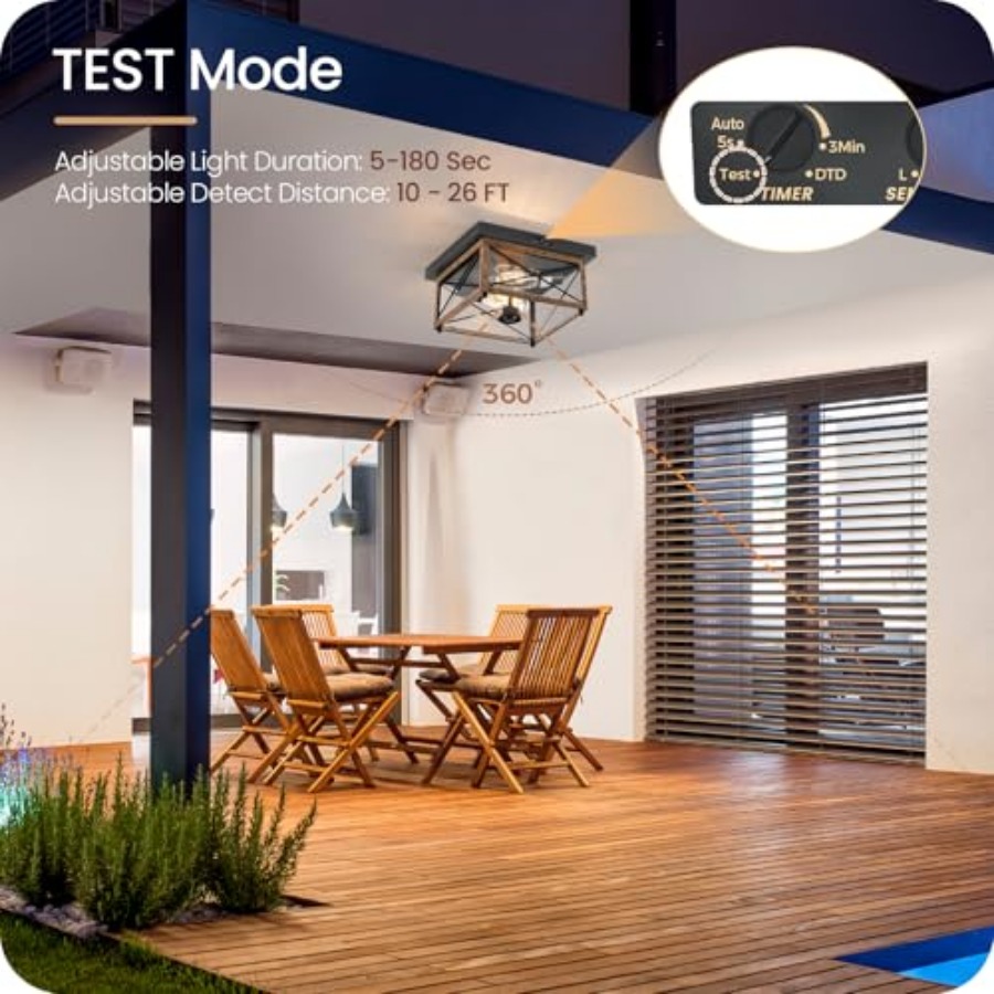Hareket Sensörlü Dış Mekan Tav - Motion Sensor Light incelemesi ve fiyatı