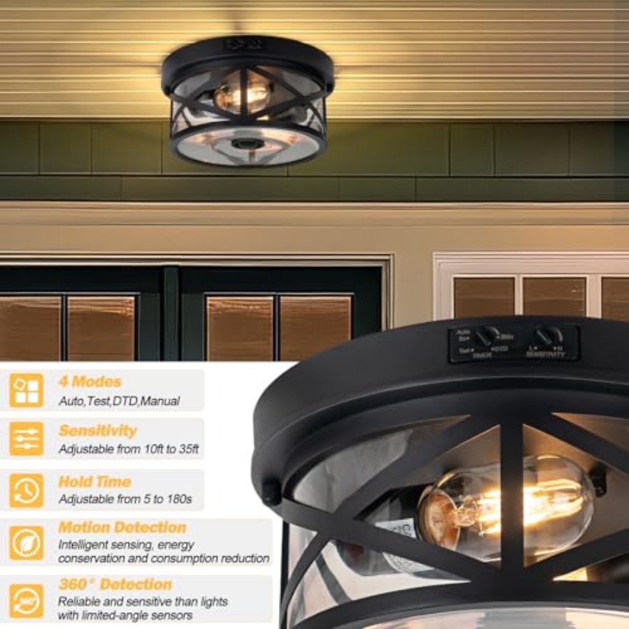 Hareket Sensörlü Dış Mekan Tav - Motion Sensor Light incelemesi ve fiyatı