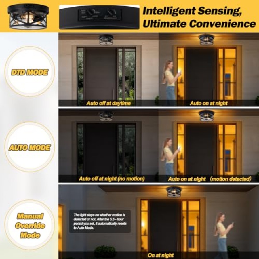 Hareket Sensörlü Dış Mekan Tav - Motion Sensor Light incelemesi ve fiyatı