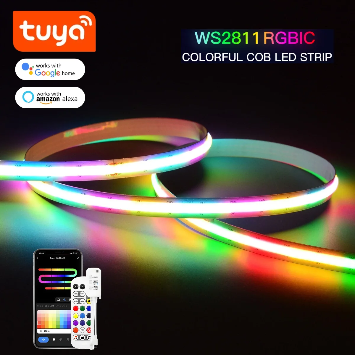 Akıllı TUYA WS2811 RGB IC Drea - Smart Home Llm incelemesi ve fiyatı
