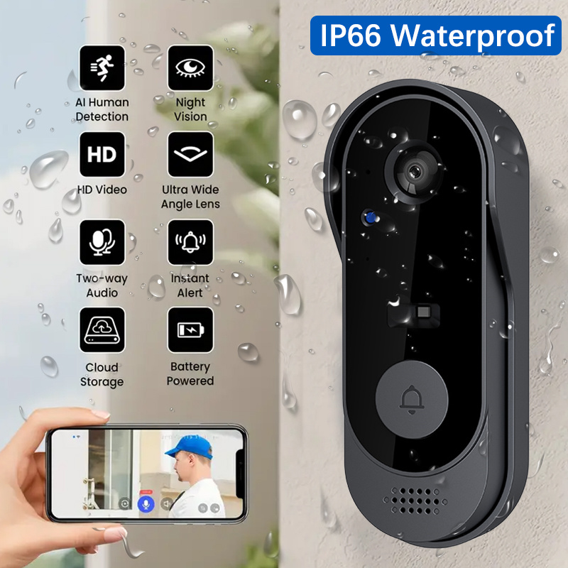 HD 1080P Akıllı Video Kapı Zil - Smart Home Video Doorbell App incelemesi ve fiyatı