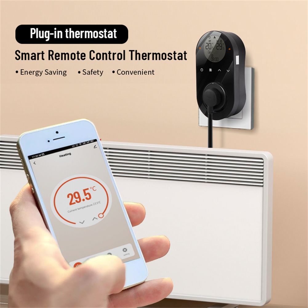 Yeni Çift Sensörlü Termostat W - Wifi Thermostat incelemesi ve fiyatı